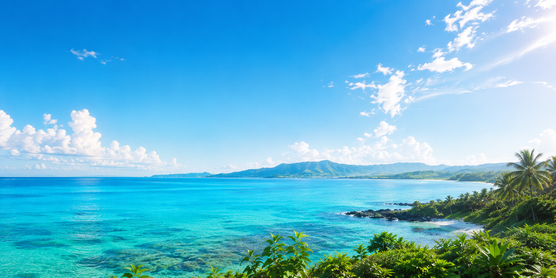 石垣島の海のコンセプトビジュアル
